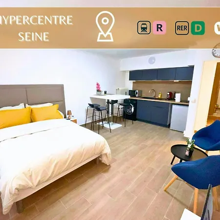 Sejour A Melun Apparthotel De La Mediatheque Exterior photo